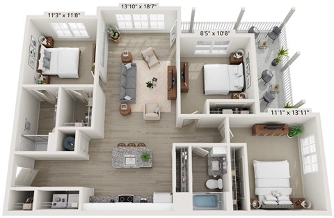 1994 Highway 72 East 1-3 Beds Apartment for Rent - Photo Gallery 22